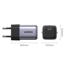 Купить Зарядное устройство Ugreen Nexode CD318 1xUSB 20W USB C PD mini Charger (90664) - фото 5