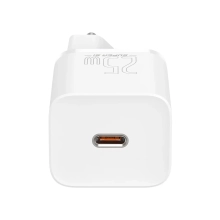 Купить Зарядное устройство Baseus 1xUSB 25W (USB-C) + Cable Type-C White (TZCCSUP-L02) - фото 5