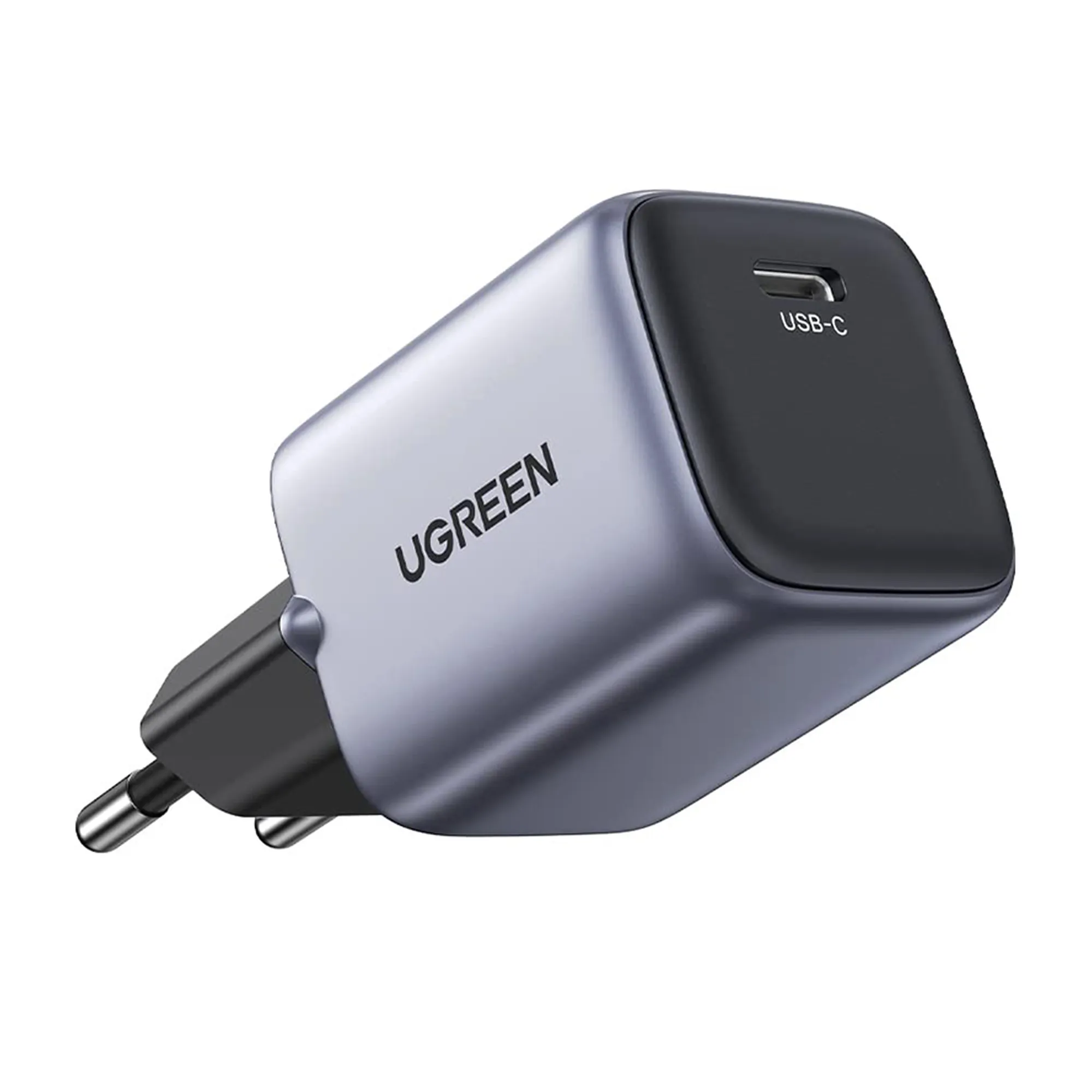 Купить Зарядное устройство Ugreen Nexode CD319 1xUSB 30W Gan Type-C PD Mini Gray (90666) - фото 1