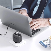 Купить Зарядное устройство Ugreen CD217 1xUSB 65W Tech Fast GAN Charger Black (70817) - фото 4