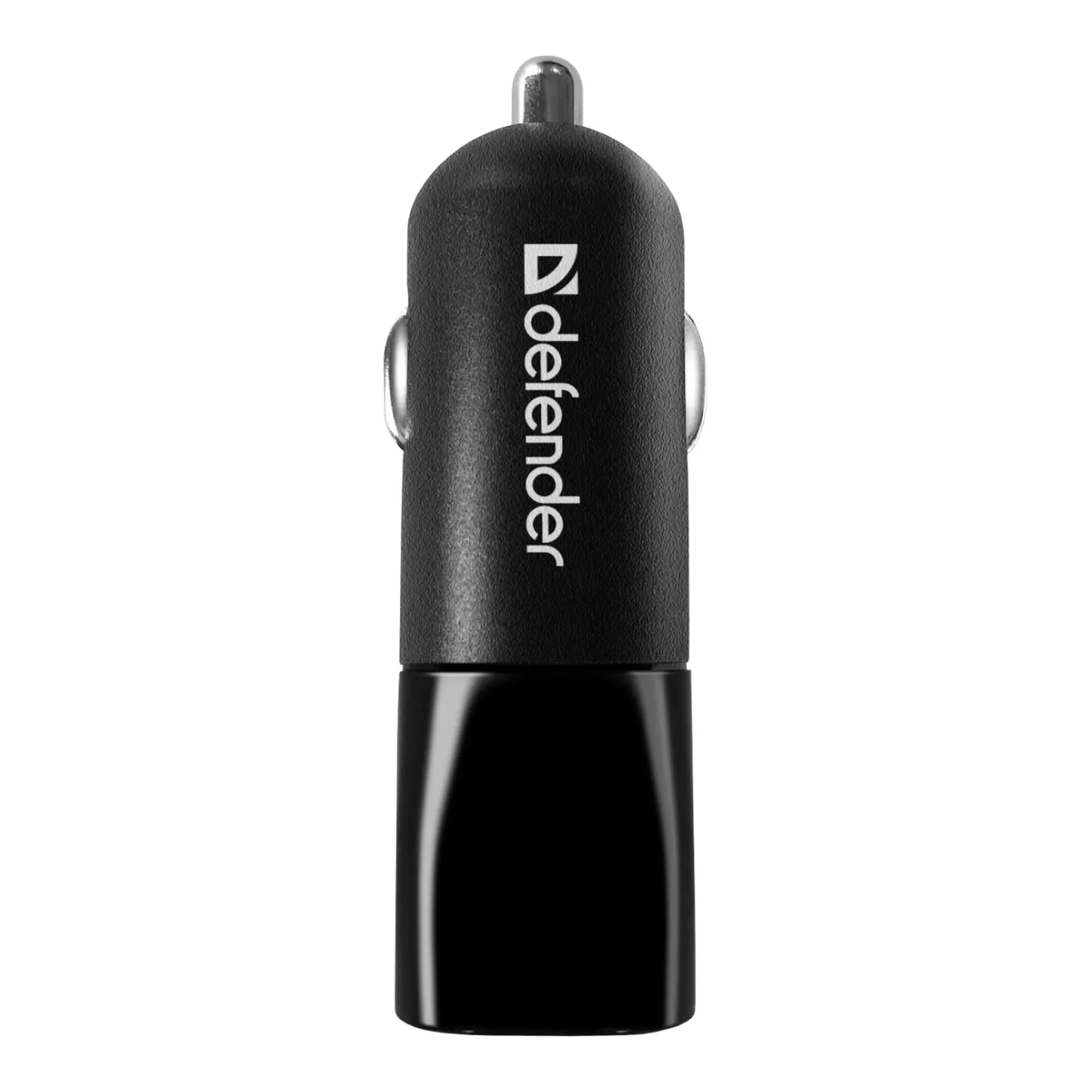 Купить Автомобильное зарядное устройство Defender ECA-24 2xUSB 12W 2.1A Black (83824) - фото 2