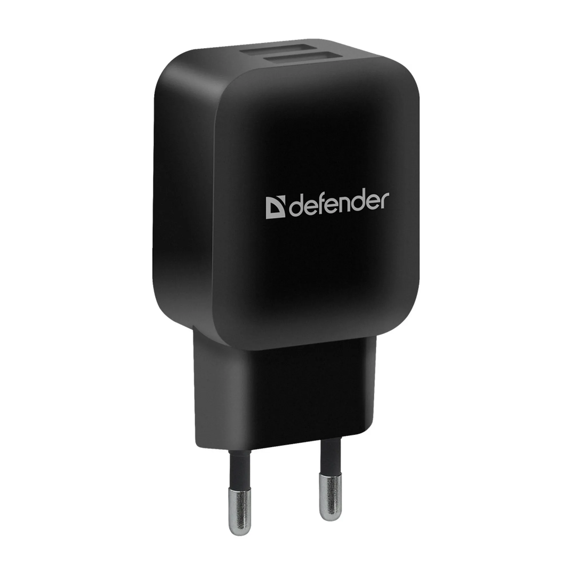 Купити Зарядний пристрій Defender EPA-13 2xUSB 12W 2.1А Black (83840) - фото 2