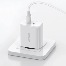 Купить Зарядное устройство Ugreen CD243 2xUSB 40W PD (2xType-C) PD White (10343) - фото 3