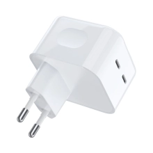 Купить Зарядное устройство Choetech Q5008 2хUSB-C 35W PD QC3.0 White (Q5008-EU-WH) - фото 2