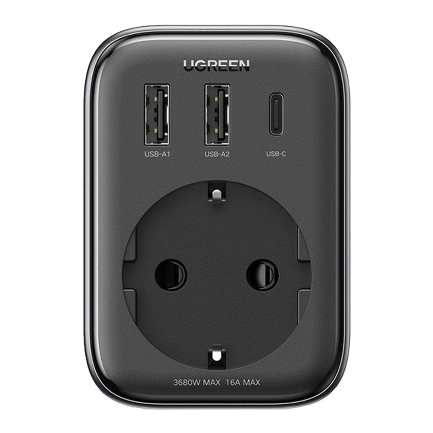 Купить Зарядное устройство Ugreen CD314 3xUSB 30W Outlet Extender (2хUSB-A+USB-C) (90613) - фото 1