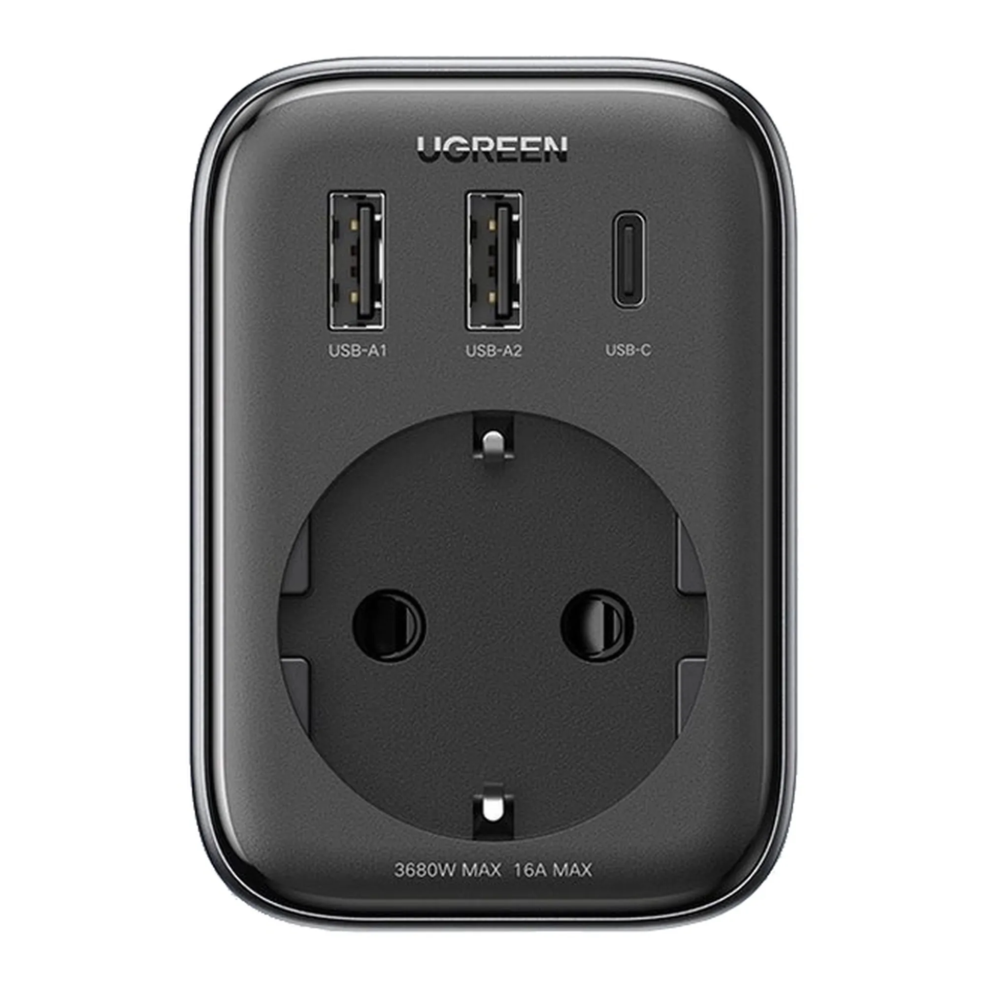 Купить Зарядное устройство Ugreen CD314 3xUSB 30W Outlet Extender (2хUSB-A+USB-C) (90613) - фото 1