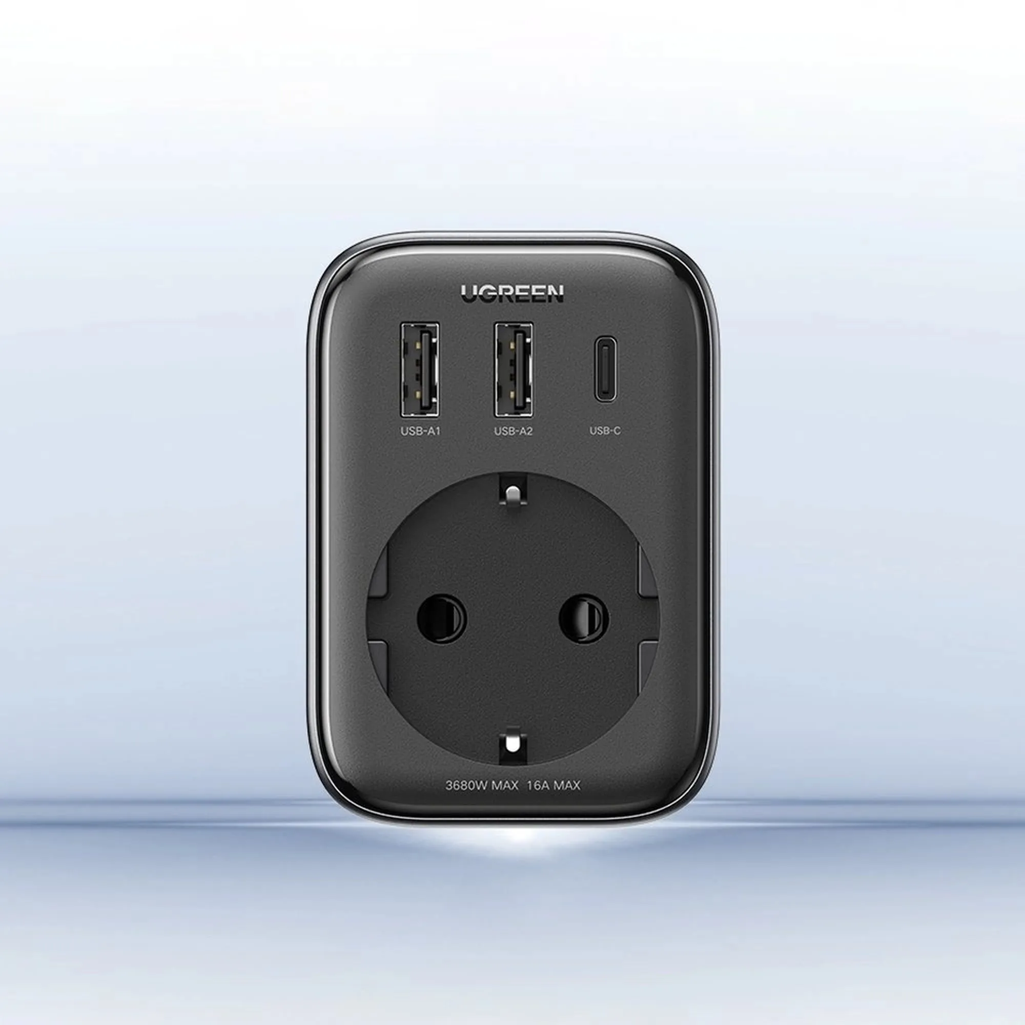 Купить Зарядное устройство Ugreen CD314 3xUSB 30W Outlet Extender (2хUSB-A+USB-C) (90613) - фото 6