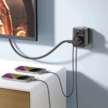 Купить Зарядное устройство Ugreen CD314 3xUSB 30W Outlet Extender (2хUSB-A+USB-C) (90613) - фото 7