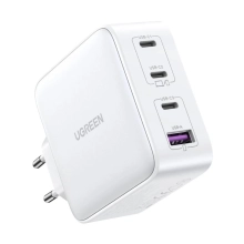 Купити Зарядний пристрій Ugreen CD226 4xUSB 100W GaN (3хUSB-C+USB-A) White (15337) - фото 2