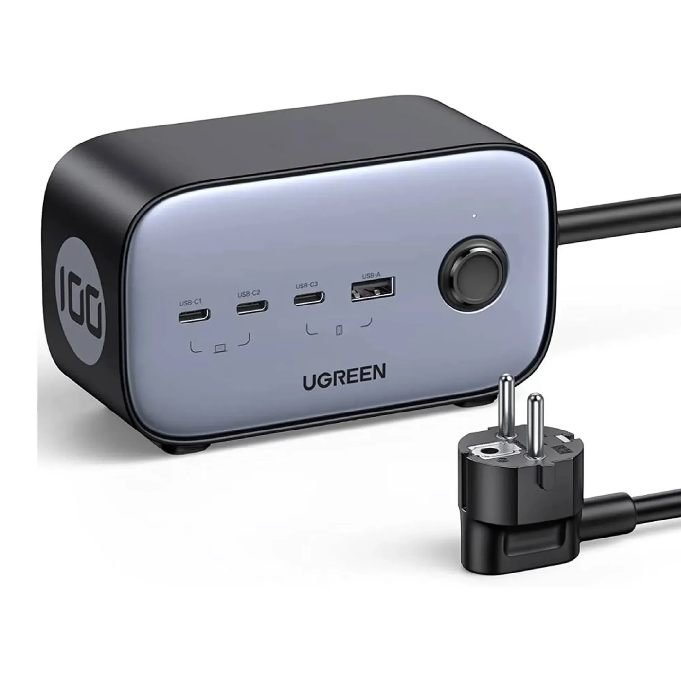Купити Зарядний пристрій Ugreen Nexode Pro CD270 4xUSB 100W (3хUSB-C+USB-A) (60167) - фото 1