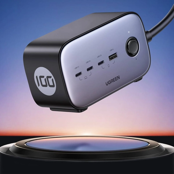 Купити Зарядний пристрій Ugreen Nexode Pro CD270 4xUSB 100W (3хUSB-C+USB-A) (60167) - фото 7
