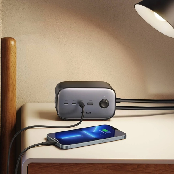 Купити Зарядний пристрій Ugreen Nexode Pro CD270 4xUSB 100W (3хUSB-C+USB-A) (60167) - фото 10