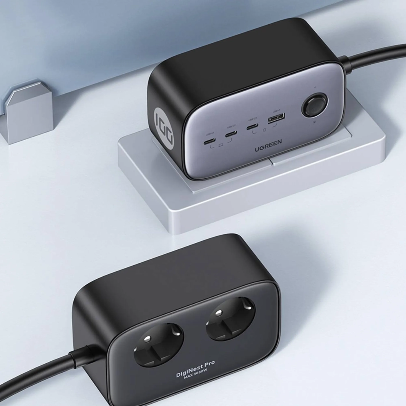 Купити Зарядний пристрій Ugreen Nexode Pro CD270 4xUSB 100W (3хUSB-C+USB-A) (60167) - фото 11