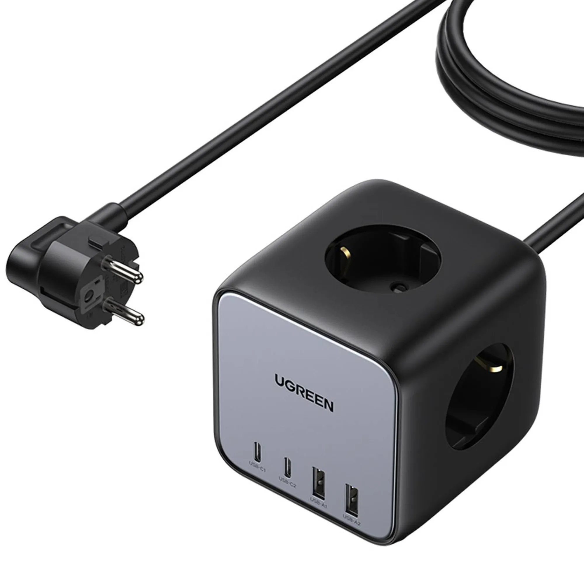 Купить Зарядное устройство Ugreen DigiNest Cube CD268 4xUSB 65W (2хUSB-C+2xUSB-A) (60113) - фото 2