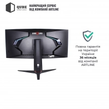 Купить Монитор 34" QUBE Overlord C34UQ144 - фото 10