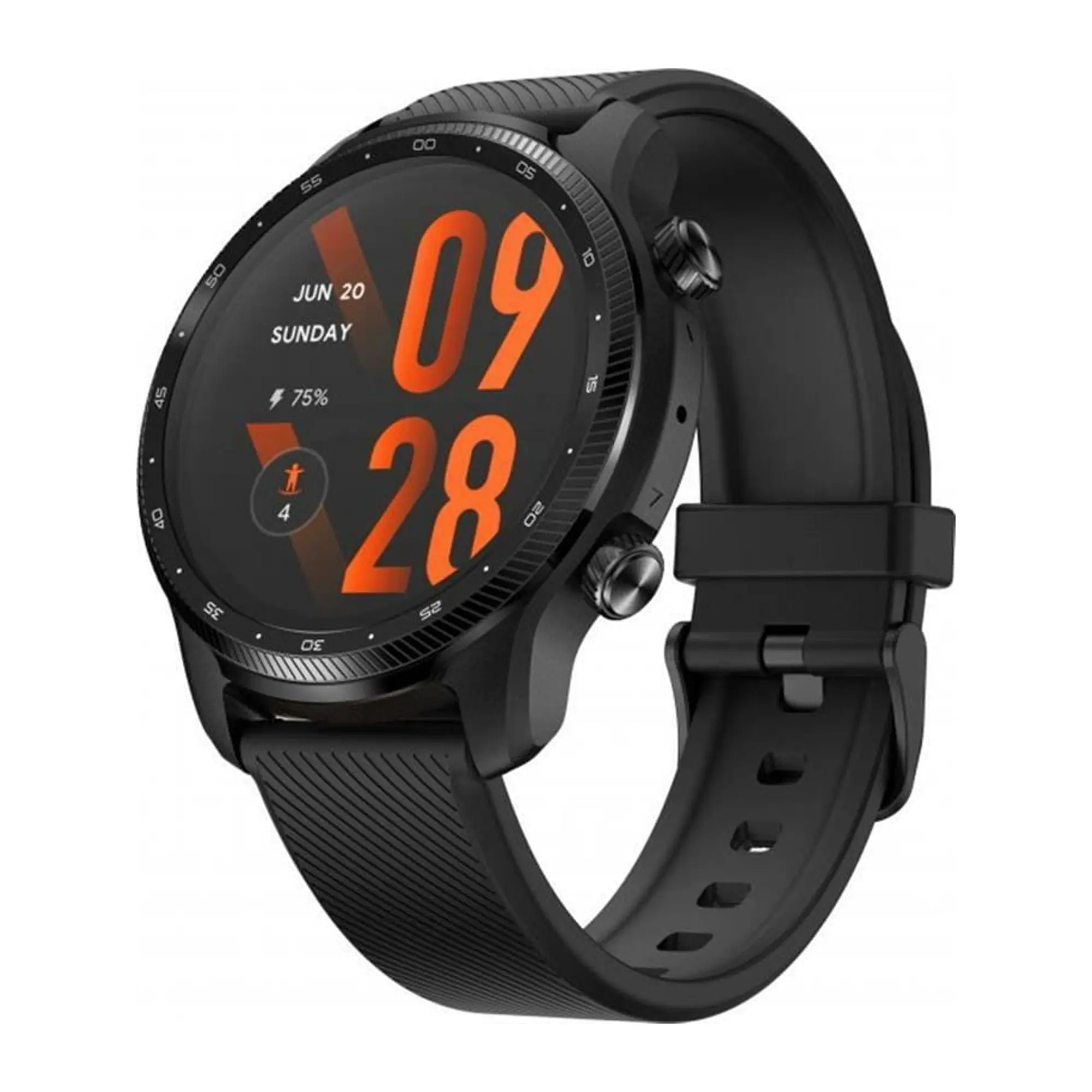 Купить Смарт-часы Mobvoi TicWatch Pro 3 Ultra GPS (WH12018) Shadow Black (P1034001600A) - фото 1