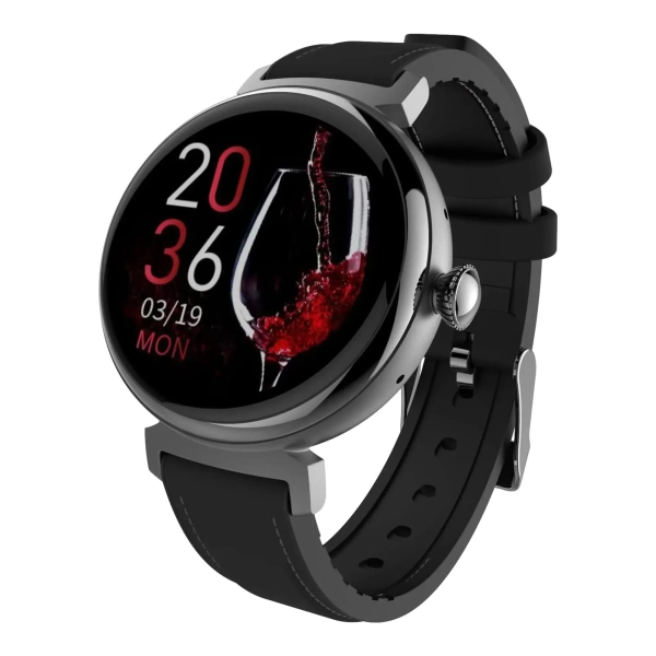 Купити Смарт-годинник Oukitel BT30 Black with black and green belt (6931940742269) - фото 3