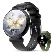 Купити Смарт-годинник Oukitel BT30 Black with black and green belt (6931940742269) - фото 5