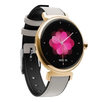 Купить Смарт-часы Oukitel BT30 Gold with white and pink belt (6931940742252) - фото 1