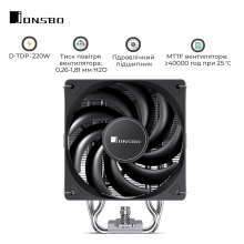 Купить Процессорный кулер JONSBO CR-1000 EVO Black - фото 4