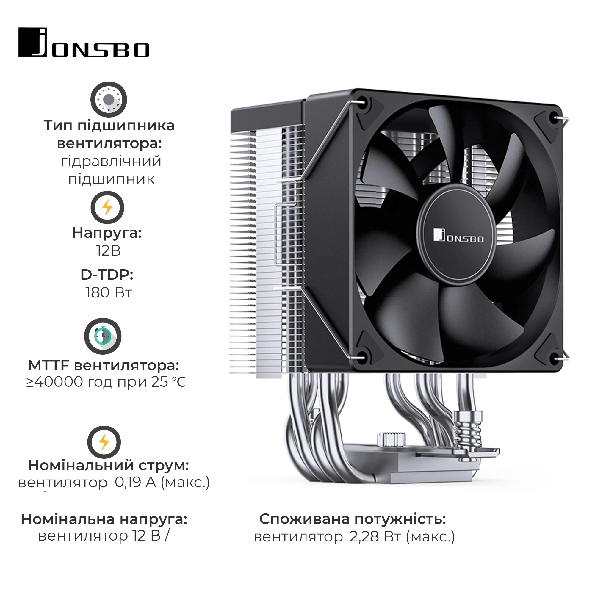 Купить Процессорный кулер JONSBO CR-1400 EVO Black - фото 2