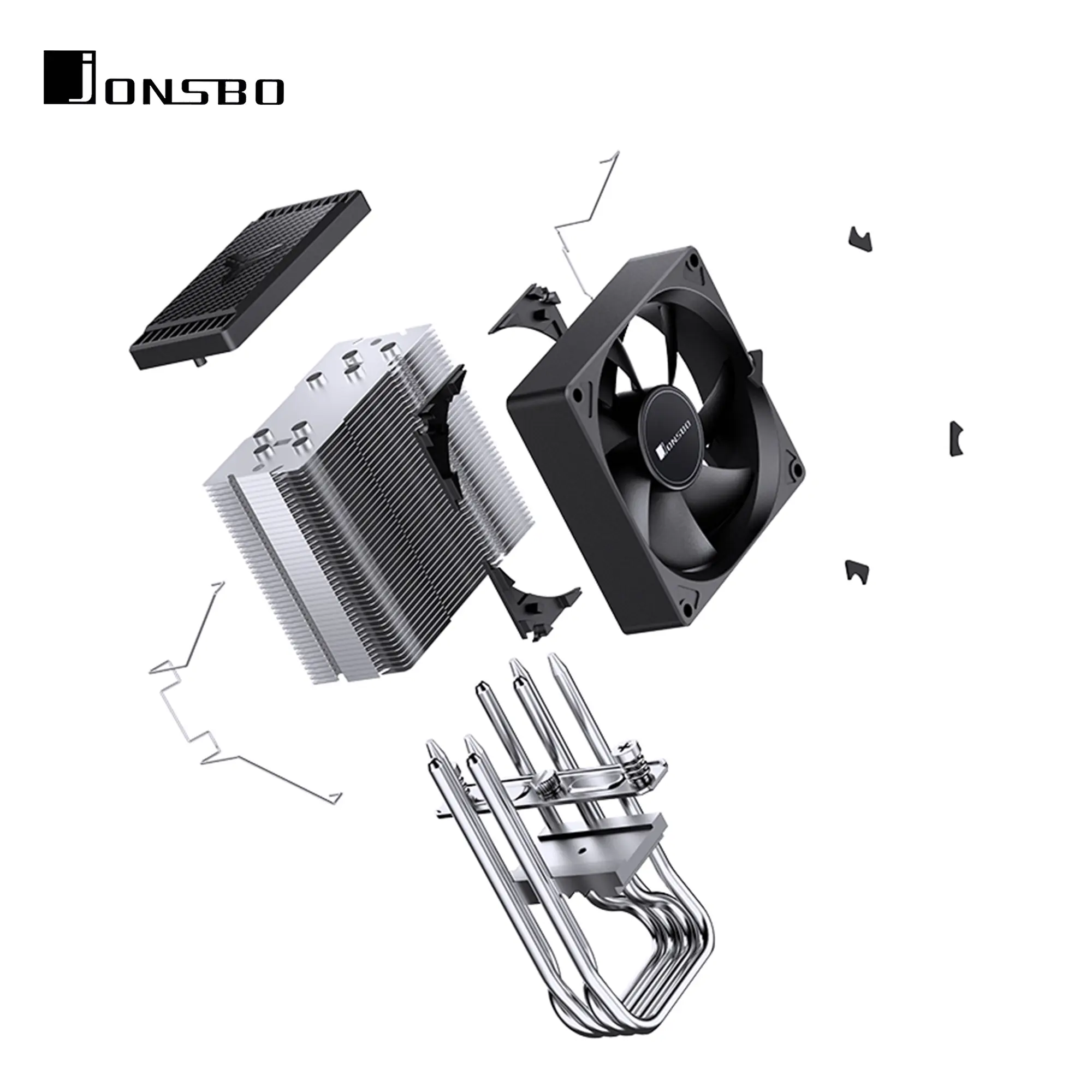 Купить Процессорный кулер JONSBO CR-1400 EVO Black - фото 18