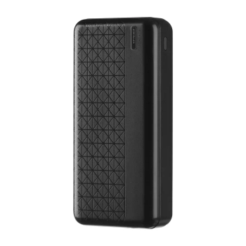 Купить Павербанк УМБ 2E Geometry 20000мА, 18Вт, PD, QC (2E-PB2004PD-BLACK) Black - фото 1