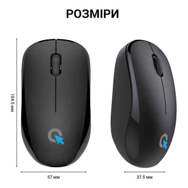 Купить Мышь OfficePro M183 Black - фото 14