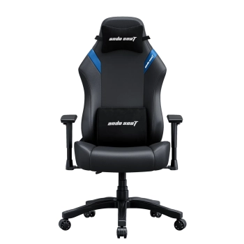Купить Кресло для геймеров Anda Seat Luna L Black/Blue (AD18-44-BS-PV) - фото 1