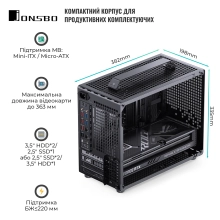 Купить Корпус JONSBO Z20 Black - фото 10