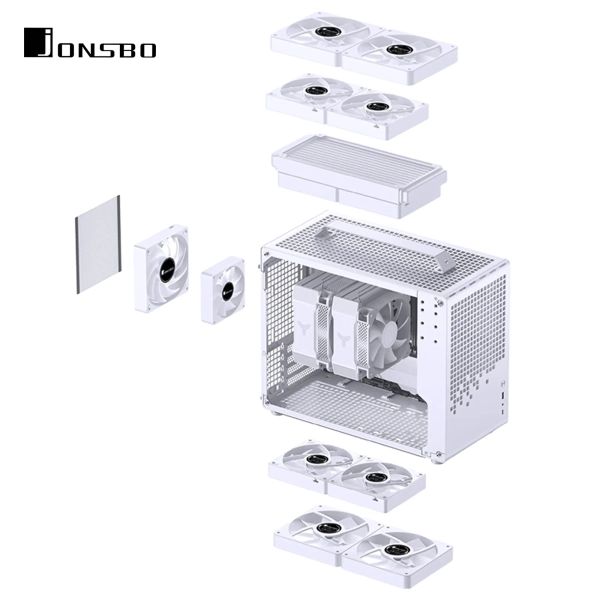 Корпус JONSBO Z20 White - купить в Киеве ☑️ цена в Украине