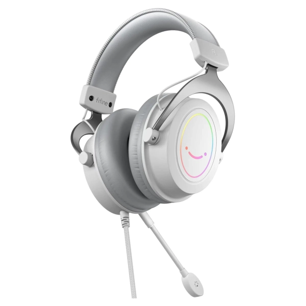 Купити Навушники Fifine H3 RGB White - фото 3