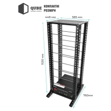 Купить Стойка QUBE для 8 аккумуляторов (QB32U8BAT) - фото 4