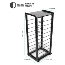 Купити Стійка QUBE для 10 акумуляторів B4850 (QB24U10BAT) - фото 4