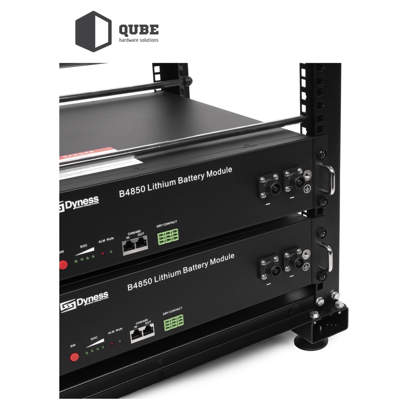 Купити Стійка QUBE для 10 акумуляторів B4850 (QB24U10BAT) - фото 6