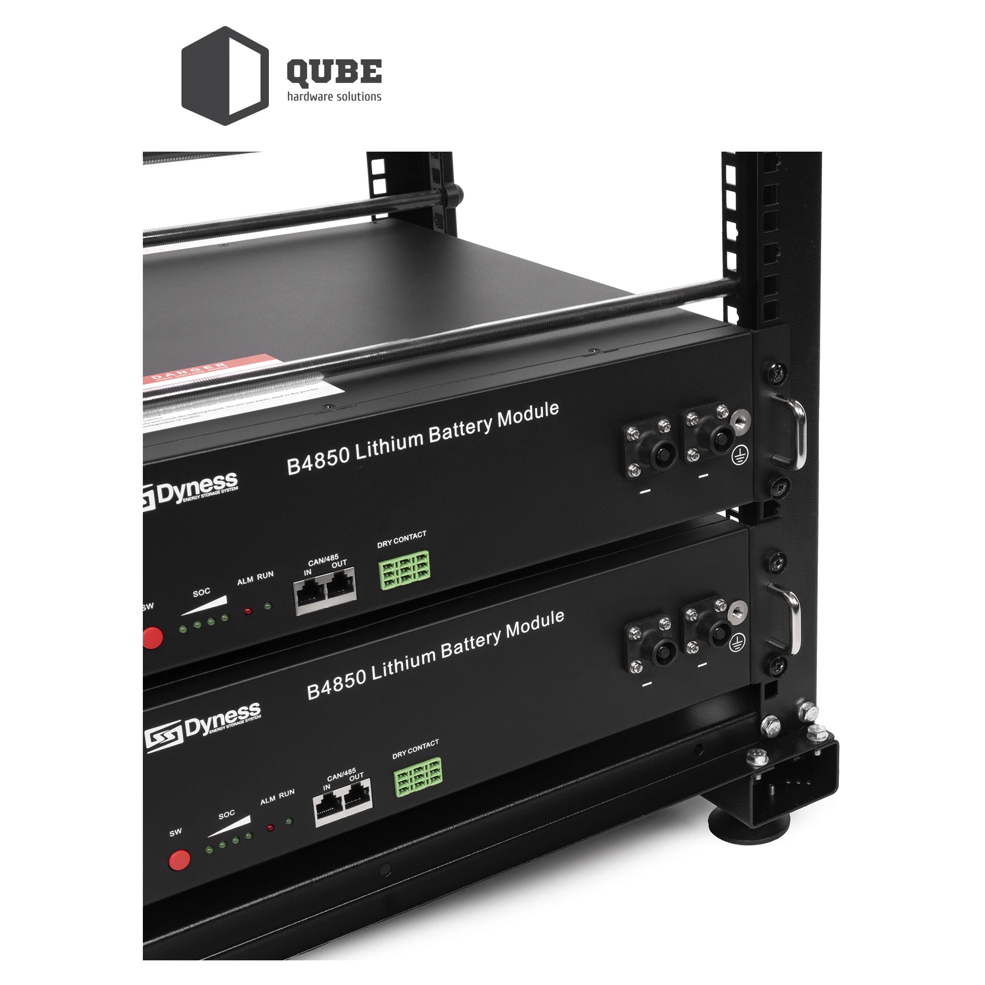 Купити Стійка QUBE для 10 акумуляторів B4850 (QB24U10BAT) - фото 6