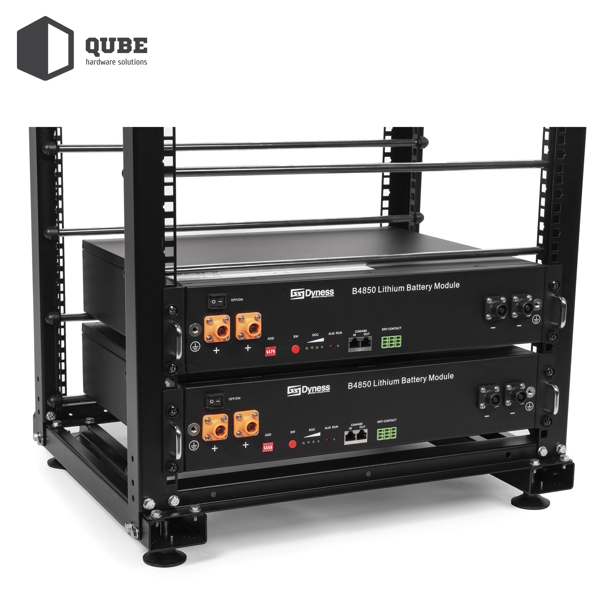 Купити Стійка QUBE для 10 акумуляторів B4850 (QB24U10BAT) - фото 7