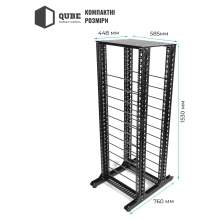 Купити Стійка QUBE для 12 акумуляторів B4850 (QB32U12BAT) - фото 12