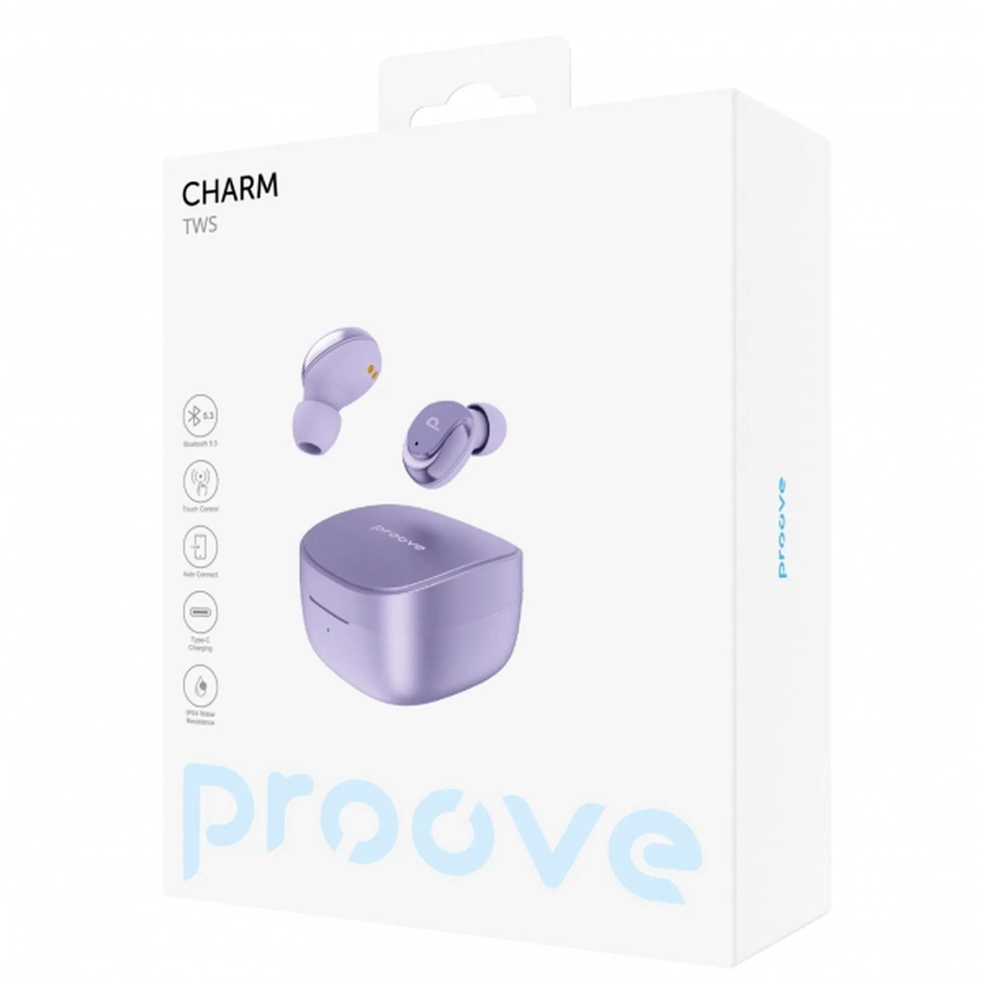 Купить Наушники Proove Charm Purple (TWCH00010009) - фото 5