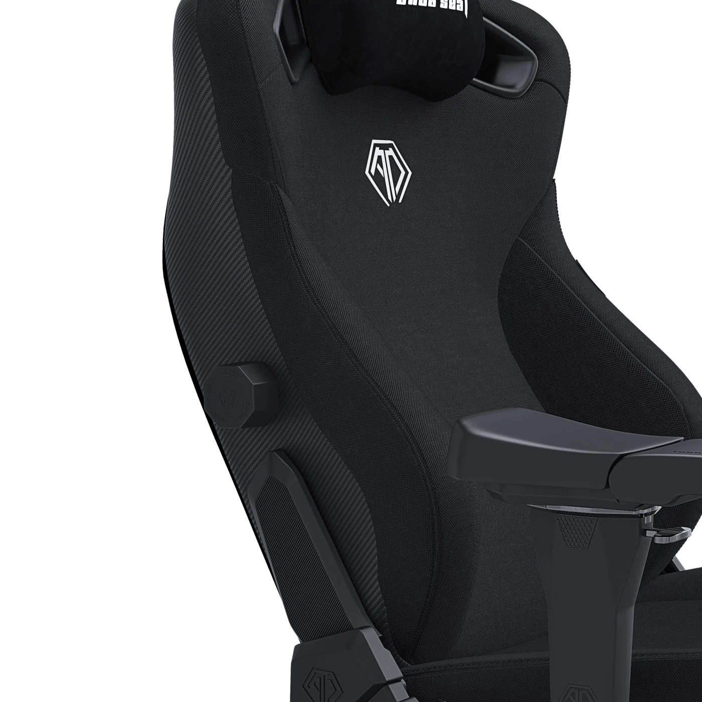 Купити Крісло для геймерів Anda Seat Kaiser 3 Pro XL Black Fabric (AD12YDC-XL-01-B-CF-B02) - фото 12
