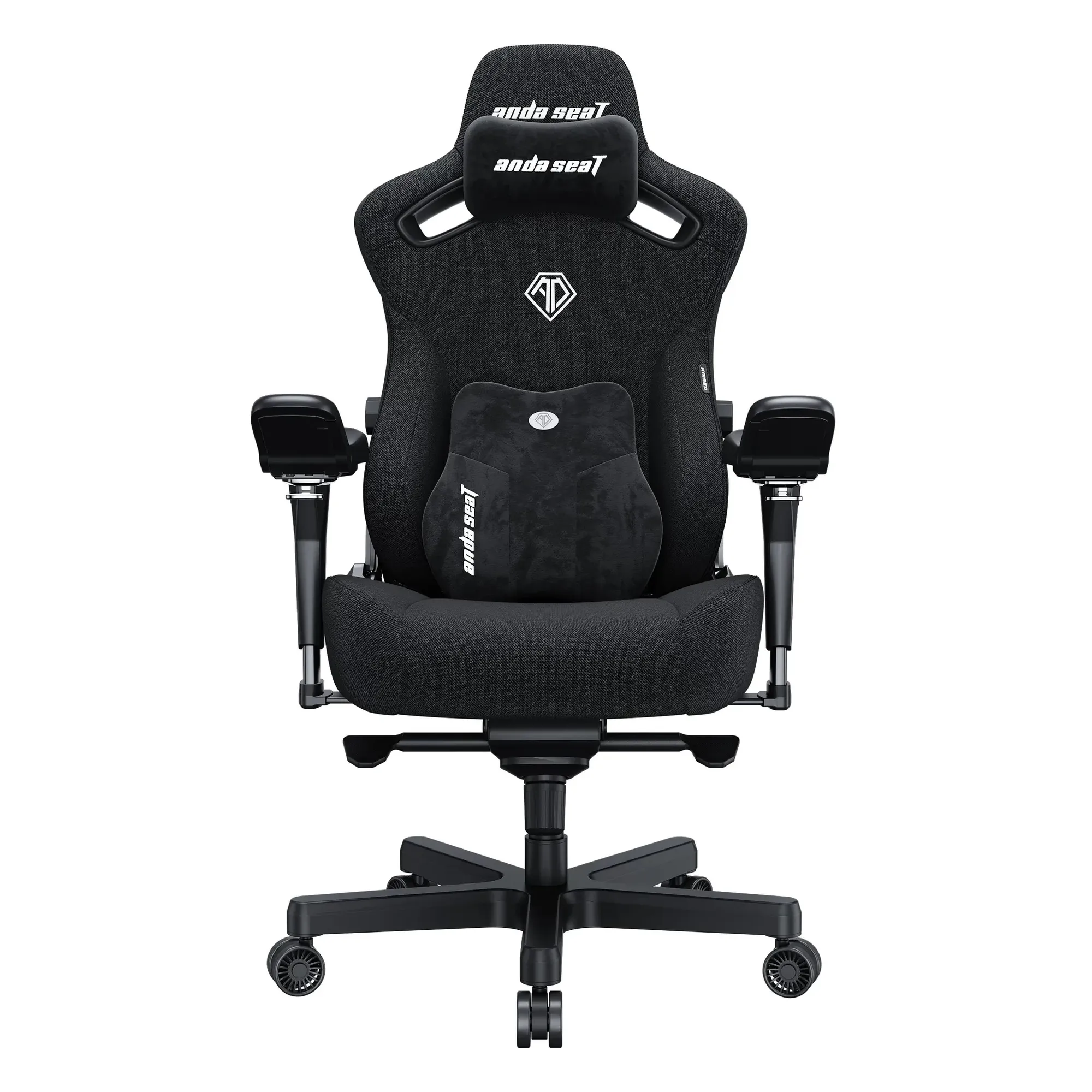 Купити Крісло для геймерів Anda Seat Kaiser 3 Pro XL Black Fabric (AD12YDC-XL-01-B-CF-B02) - фото 1