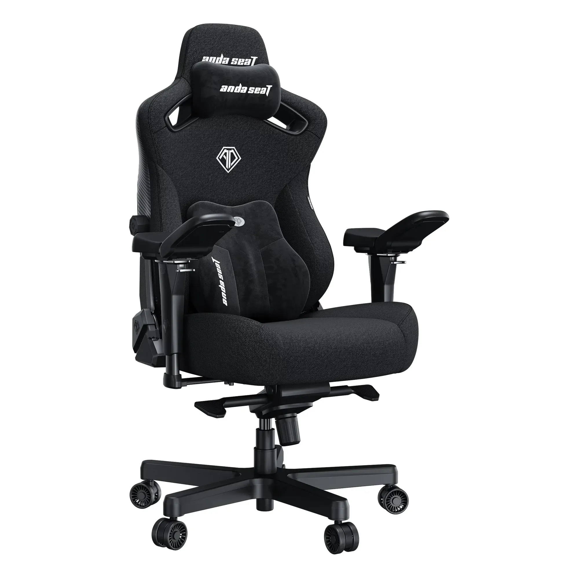 Купити Крісло для геймерів Anda Seat Kaiser 3 Pro XL Black Fabric (AD12YDC-XL-01-B-CF-B02) - фото 2