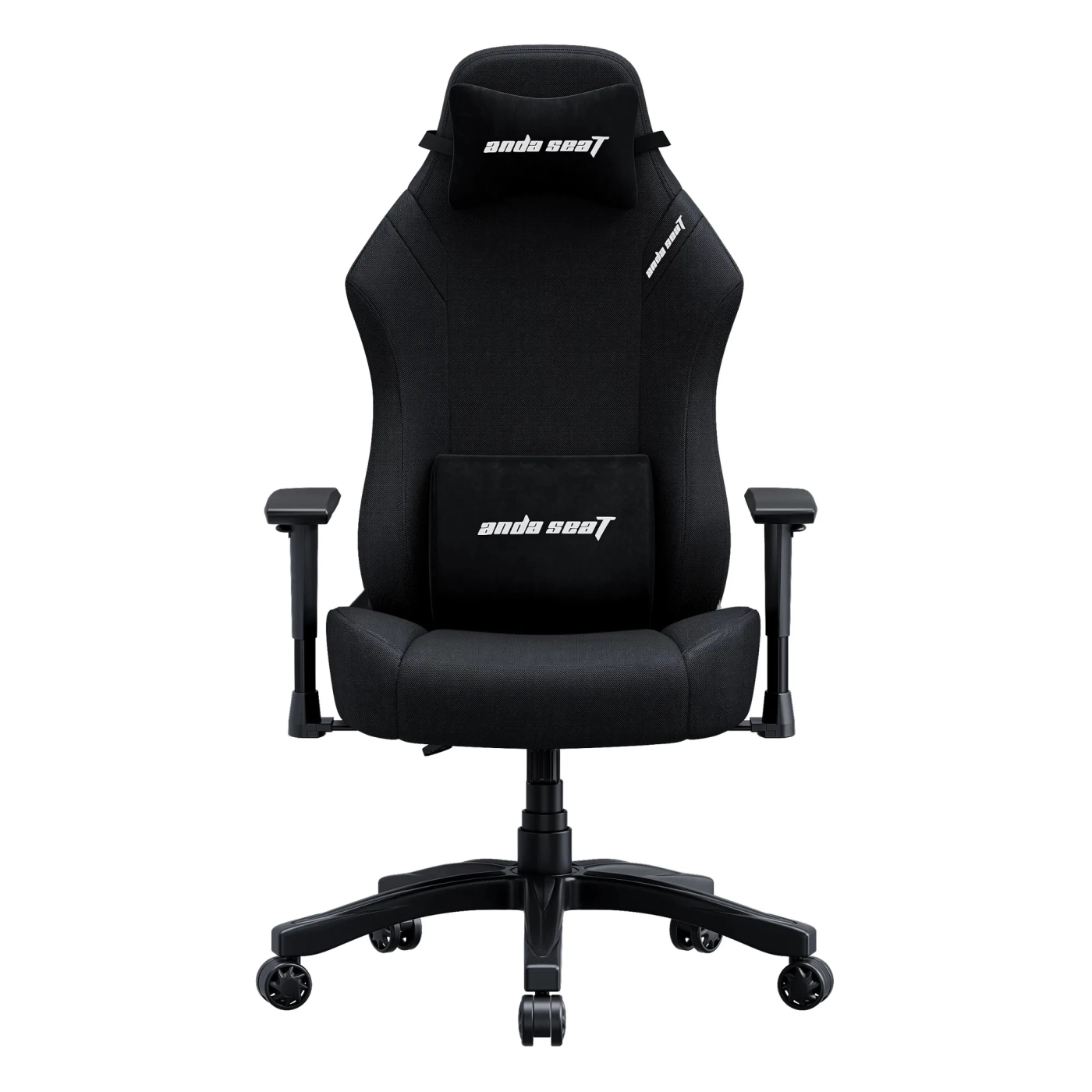 Купить Кресло для геймеров Anda Seat Luna L Black Fabric (AD18-44-B-F) - фото 1