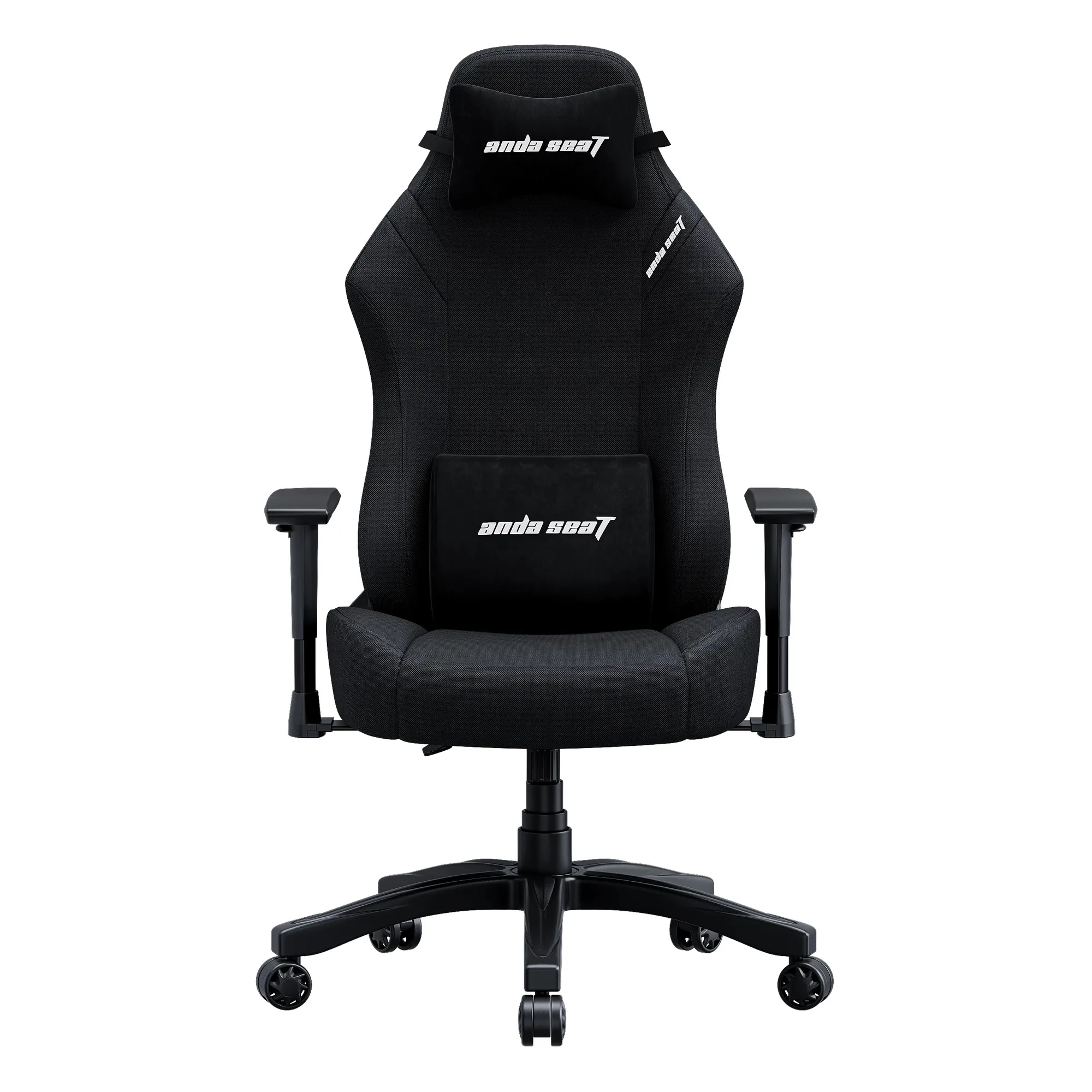 Купить Кресло для геймеров Anda Seat Luna L Black Fabric (AD18-44-B-F) - фото 1