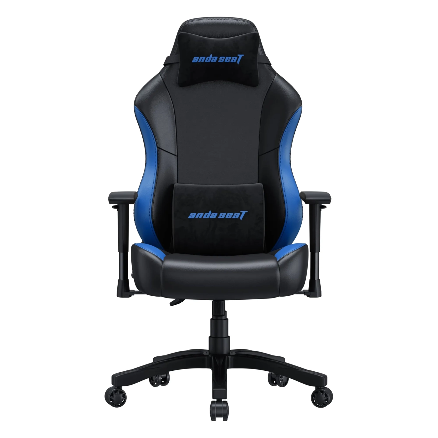 Купить Кресло для геймеров Anda Seat Luna L Blue/Black (AD18-48-BS-PV) - фото 1