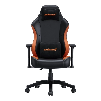 Купить Кресло для геймеров Anda Seat Luna L Black/Orange (AD18-48-BO-PV) - фото 1