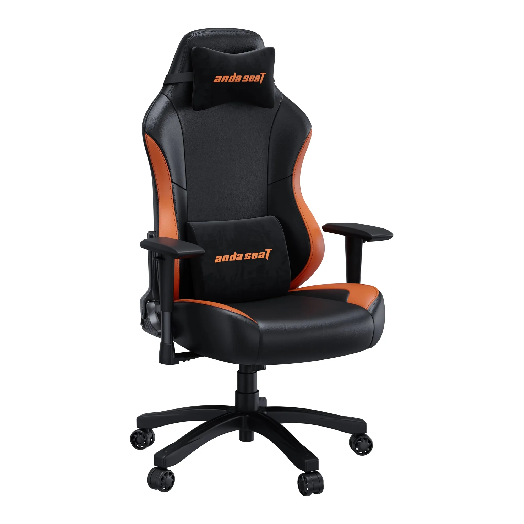 Купить Кресло для геймеров Anda Seat Luna L Black/Orange (AD18-48-BO-PV) - фото 3