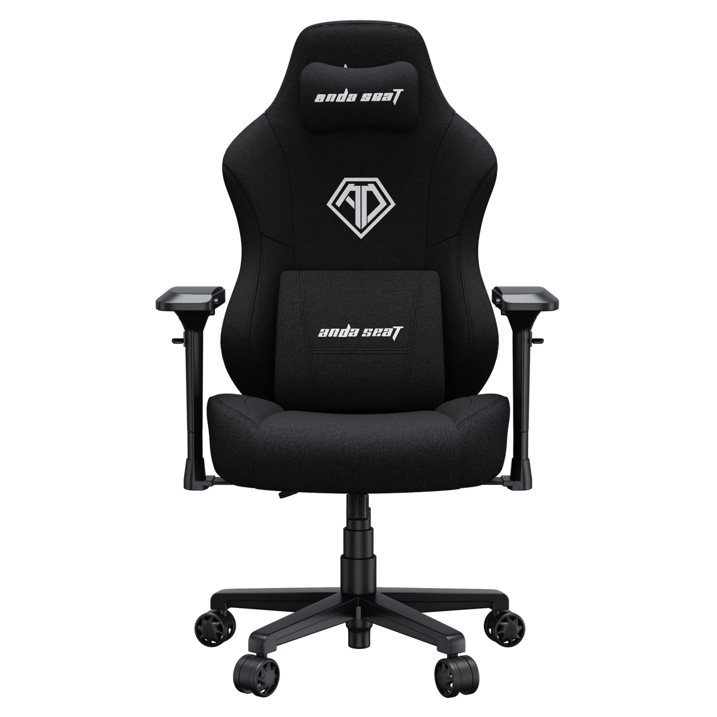 Купить Кресло для геймеров Anda Seat Phantom 3 Pro L Black Fabric (AD18YC-06-B-F) - фото 1