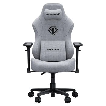 Купить Кресло для геймеров Anda Seat Phantom 3 Pro L Grey Fabric (AD18YC-06-G-F) - фото 1