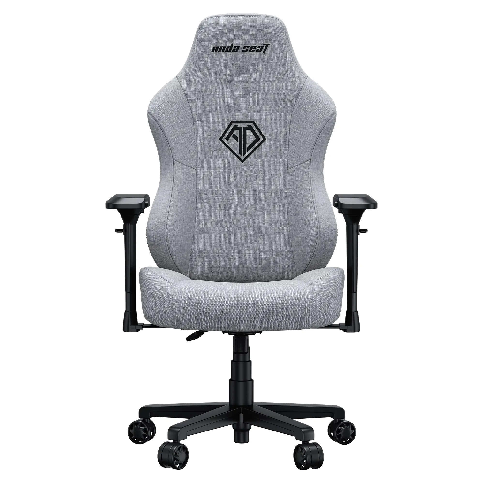 Купити Крісло для геймерів Anda Seat Phantom 3 Pro L Grey Fabric (AD18YC-06-G-F) - фото 2